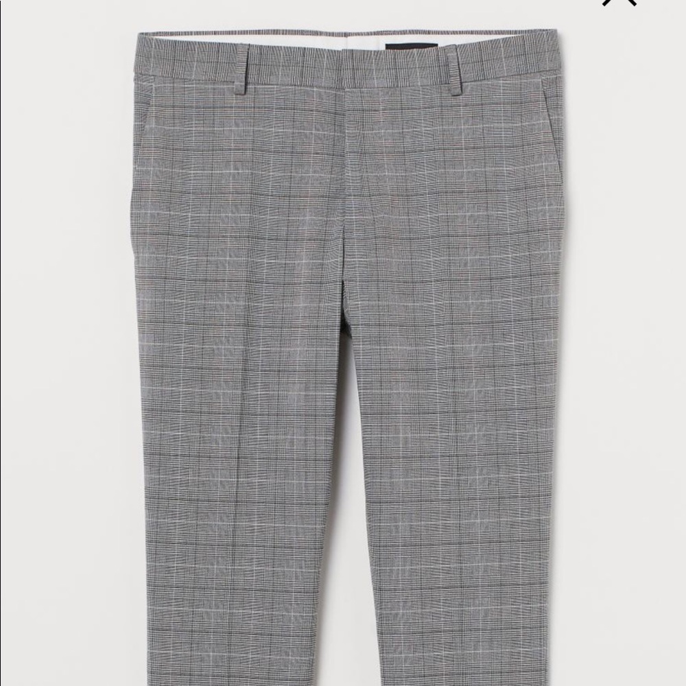 Plaid Suit Pants